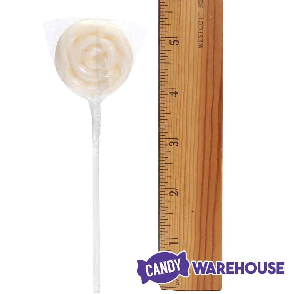 Swipple Pops Petite Swirl Ripple Lollipops - White Pineapple: 60-Piece Tub 4 Swipple Pops Petite Swirl Ripple Lollipops - White Pineapple: 60-Piece Tub - Image 4