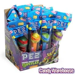 Teenage Mutant Ninja Turtles PEZ Candy Packs: 12-Piece Display -Best Candy Store teenage mutant ninja turtles pez candy packs 12 piece display candy warehouse 3