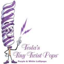 Tesla's Tiny Twist Pops - Grape: 48-Piece Jar 10 Tesla's Tiny Twist Pops - Grape: 48-Piece Jar -Best Candy Store tesla s tiny twist pops grape 48 piece jar candy warehouse 4