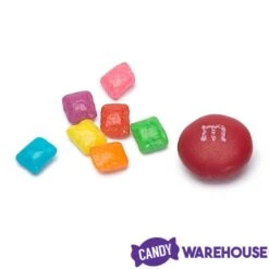 Tiny Chicle Squares Chewing Gum - Assorted: 1.5LB Jar -Best Candy Store tiny chicle squares chewing gum assorted 1 5lb jar candy warehouse 3