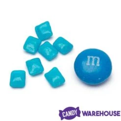 Tiny Chicle Squares Chewing Gum - Blue: 1.5LB Jar -Best Candy Store tiny chicle squares chewing gum blue 1 5lb jar candy warehouse 4