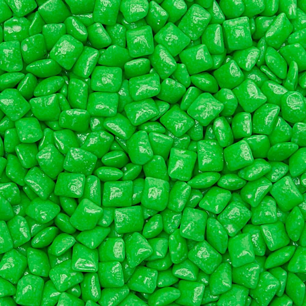 Tiny Chicle Squares Chewing Gum - Green: 1.5LB Jar 1 Tiny Chicle Squares Chewing Gum - Green: 1.5LB Jar