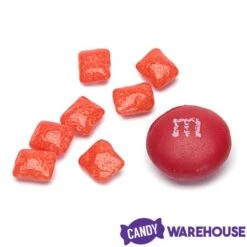 Tiny Chicle Squares Chewing Gum - Red: 1.5LB Jar -Best Candy Store tiny chicle squares chewing gum red 1 5lb jar candy warehouse 3