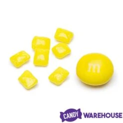 Tiny Chicle Squares Chewing Gum - Yellow: 1.5LB Jar -Best Candy Store tiny chicle squares chewing gum yellow 1 5lb jar candy warehouse 3