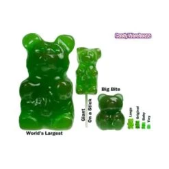 Tiny Gummy Bears Candy: 5LB Bag -Best Candy Store tiny gummy bears candy 5lb bag candy warehouse 4