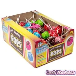 Tootsie Pops - Fun Flavors Assortment: 100-Piece Box 9 Tootsie Pops - Fun Flavors Assortment: 100-Piece Box -Best Candy Store tootsie pops fun flavors assortment 100 piece box candy warehouse 5