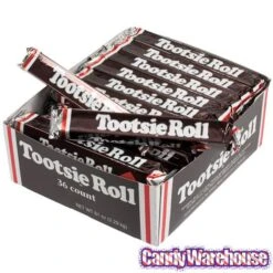 Tootsie Roll Candy Bars: 36-Piece Box -Best Candy Store tootsie roll candy bars 36 piece box candy warehouse 3 dfe1bec8 683a 435a 91bb 8ecfd9aff225