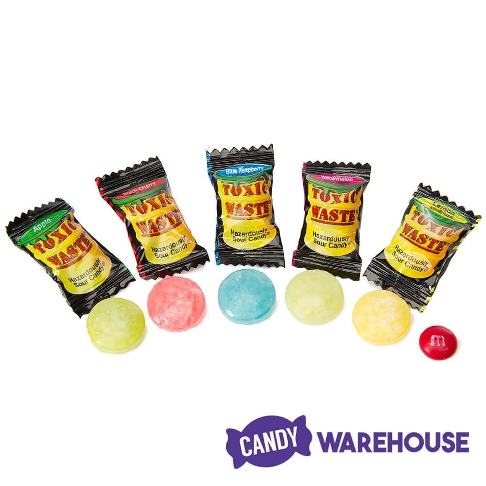 Toxic Waste Sour Candy Packs: 1000-Piece Bag 4 Toxic Waste Sour Candy Packs: 1000-Piece Bag - Image 4