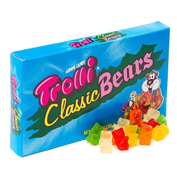 Trolli Classic Gummy Bears 4-Ounce Theater Boxes: 12-Piece Case 1 Trolli Classic Gummy Bears 4-Ounce Theater Boxes: 12-Piece Case