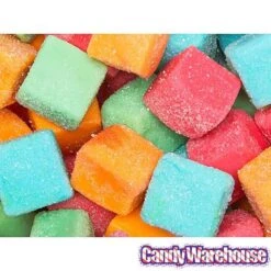 Trolli Sour Brite Blasts Gummy Juicy Exploding Candy Cubes: 3LB Box -Best Candy Store trolli sour brite blasts gummy juicy exploding candy cubes 3lb box candy warehouse 5