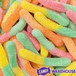Trolli Sour Brite Crawlers Gummy Worms - Tropical: 9-Ounce Bag 9 Trolli Sour Brite Crawlers Gummy Worms - Tropical: 9-Ounce Bag -Best Candy Store trolli sour brite crawlers gummy worms tropical 9 ounce bag candy warehouse 5