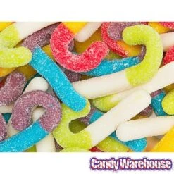 Trolli Sour Brite Mini Canes Jelly Candy Canes: 9-Ounce Bag 10 Trolli Sour Brite Mini Canes Jelly Candy Canes: 9-Ounce Bag -Best Candy Store trolli sour brite mini canes jelly candy canes 9 ounce bag candy warehouse 5