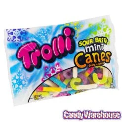 Trolli Sour Brite Mini Canes Jelly Candy Canes: 9-Ounce Bag 11 Trolli Sour Brite Mini Canes Jelly Candy Canes: 9-Ounce Bag -Best Candy Store trolli sour brite mini canes jelly candy canes 9 ounce bag candy warehouse 6