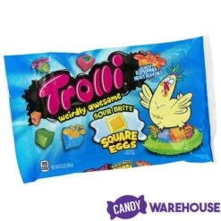 Trolli Sour Brite Square Eggs Gummy Candy: 9.5-Ounce Bag -Best Candy Store trolli sour brite square eggs gummy candy 9 5 ounce bag candy warehouse 5
