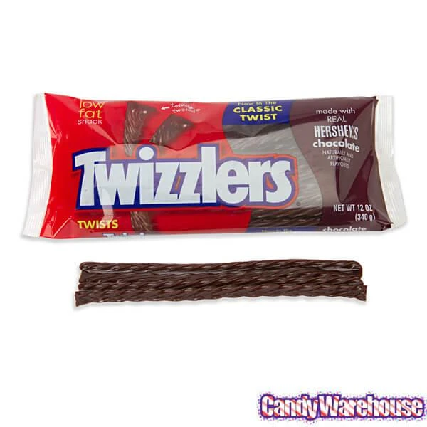 Twizzlers Chocolate Licorice Twists: 12-Ounce Bag 4 Twizzlers Chocolate Licorice Twists: 12-Ounce Bag - Image 4