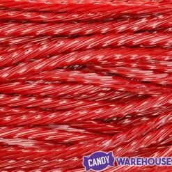 Twizzlers Strawberry Licorice Twists - Unwrapped: 5LB Tub -Best Candy Store twizzlers strawberry licorice twists unwrapped 5lb tub candy warehouse 3