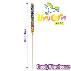 Unicorn Pops 2.5-Ounce Twist Suckers - Rainbow: 36-Piece Case -Best Candy Store unicorn pops 2 5 ounce twist suckers rainbow 36 piece case candy warehouse 6 2bd4773a 7c1e 4aca 9dff 7bb016f196df