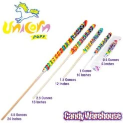 Unicorn Pops 2.5-Ounce Twist Suckers - Rainbow: 36-Piece Case -Best Candy Store unicorn pops 2 5 ounce twist suckers rainbow 36 piece case candy warehouse 9 fb842b49 ac08 47e9 8fdf d87b63d6811b