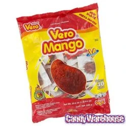 Vero Mango Chili Lollipops: 40-Piece Bag -Best Candy Store vero mango chili lollipops 40 piece bag candy warehouse 3