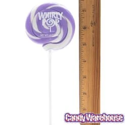 Whirly Pop 1.5-Ounce Swirl Suckers - Lavender Purple: 24-Piece Display -Best Candy Store whirly pop 1 5 ounce swirl suckers lavender purple 24 piece display candy warehouse 4 e054eb98 b92a 416d 8381 9adc56e45a4a