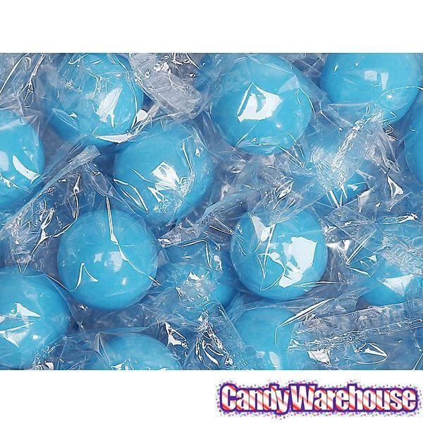 Wrapped 1-Inch Gumballs - Caribbean Blue: 200-Piece Bag 2 Wrapped 1-Inch Gumballs - Caribbean Blue: 200-Piece Bag - Image 2